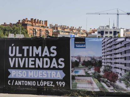 Promoción de viviendas en Madrid.