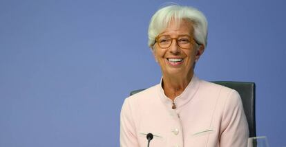 La presidenta del Banco Central Europeo, Christine Lagarde.