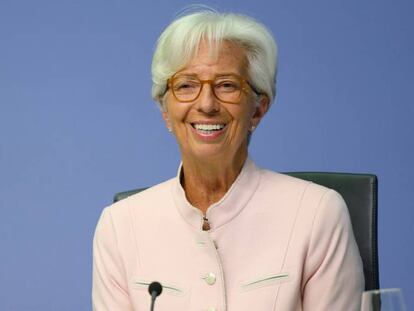 La presidenta del Banco Central Europeo, Christine Lagarde.