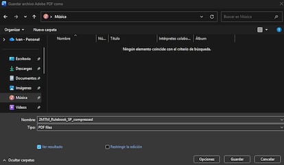 Guardar un documento PDF desde Word