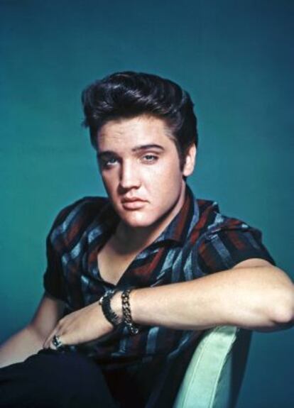 Elvis Presley, en una imagen de la década de los cincuenta.