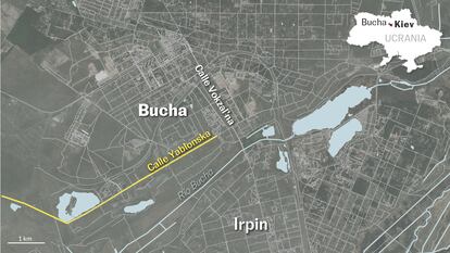 La calle Yablonska lleva el nombre de Tatiana Yablonska, la gran pintora ucrania fallecida en 2005, símbolo del poder cultural soviético. Era la calle principal de Bucha, una localidad a 30 minutos de Kiev, que ha quedado reducida a escombros tras el paso de las tropas rusas. A lo largo de sus más de tres kilómetros de longitud se vivieron todos los horrores imaginados más allá del conflicto bélico: ejecuciones, violaciones múltiples, saqueos, fosas comunes. Más de 20 cadáveres de civiles aguardaron durante semanas en mitad del asfalto de esta avenida, rebautizada tras este horror como la “avenida de los cadáveres”. Estos son los rostros en vida de algunos de esas víctimas. Y las historias de quienes lloran sus muertes.   