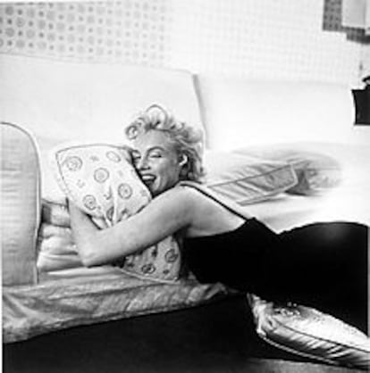 Marilyn Monroe, fotografiada por Cecil Beaton en 1956.
