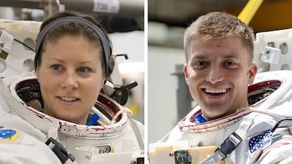 NASA Tracy C. Dyson y Matthew Dominick