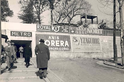 1940, Antiguo acceso a la estacion de Santa Eulalia y al puente de La Torrassa