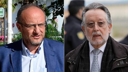 Rafael Rubio, a la izquierda, y Alfonso Grau.