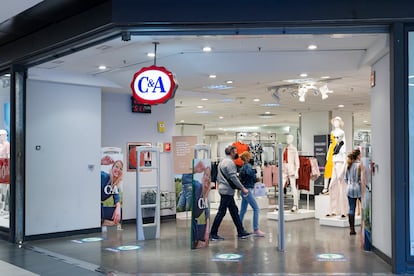 Una tienda de C&A en Valencia.