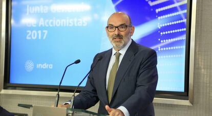 Fernando Abril-Martorell, presidente de Indra.