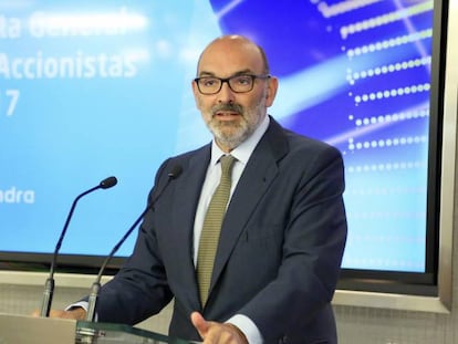 Fernando Abril-Martorell, presidente de Indra.