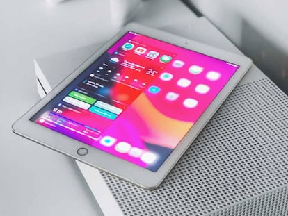 Tablet iPad antiguo