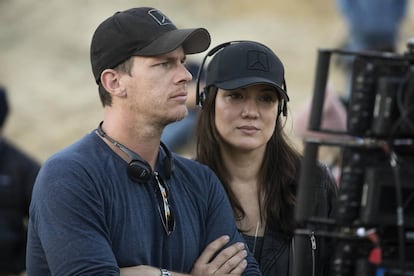 Jonathan Nolan y Lisa Joy, creadores de la serie 'Westworld'.