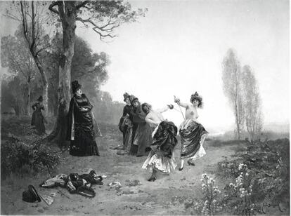 'Une affaire d'honneur', la obra de Bayard cuya inspiración, supuestamente, fue un duelo entre d'Estoc y su ex amante.