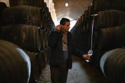 Fermín Hidalgo, director de las bodegas Hidalgo-La Gitana. J. Carlos Toro