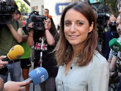 La delegada del área de Cultura, Turismo y Deporte del Ayuntamiento de Madrid, Andrea Levy.