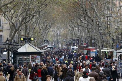 La Rambla, en una fotografia d'arxiu.