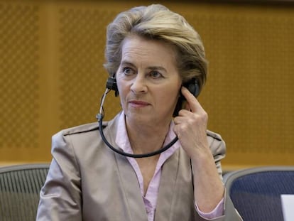 La presidenta de la Comisión Europea, Ursula von der Leyen.