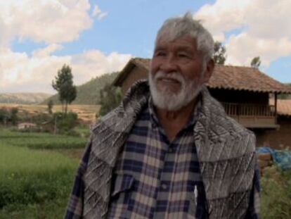 Esteban Puma, campesino e ex-prefeito de Anta, Cusco.