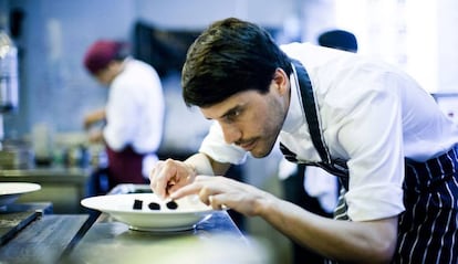 Virgilio Martínez, en el restaurante Central en Lima.