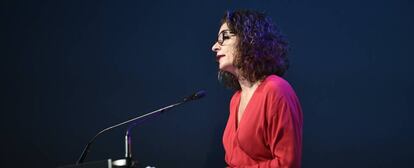 La ministra de Hacienda en funciones, María Jesús Montero.