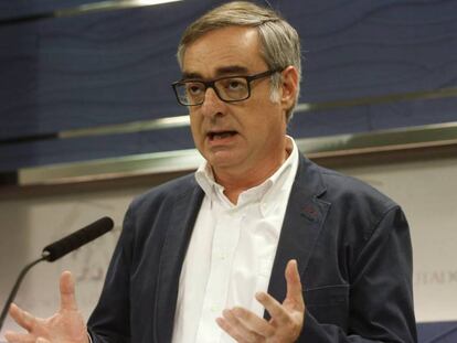 José Manuel Villegas, en el Congreso.