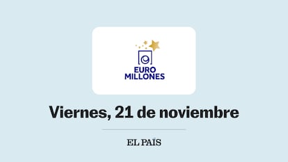 Euromillones sorteo viernes 21 de noviembre 2025