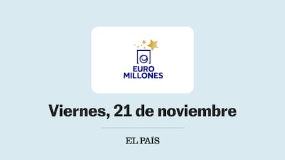 Euromillones sorteo viernes 21 de noviembre 2025