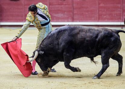 Juan José Padilla, el lunes en la Feria de San Pedro y San Pablo de Burgos.