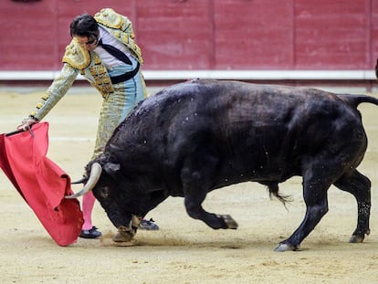 Juan José Padilla, el lunes en la Feria de San Pedro y San Pablo de Burgos.