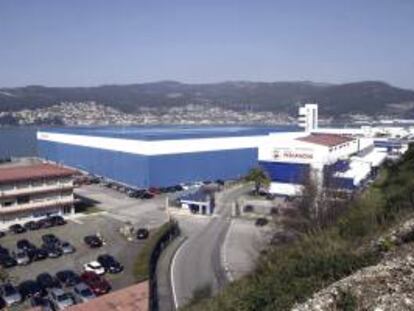 Sede central de la industria de elaboración y transformación de pescado Pescanova en Chapela.  EFE/Archivo