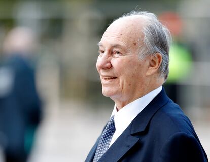 El príncipe Aga Khan IV, en Londres en 2019.