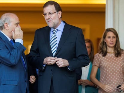 Rajoy y Fern&aacute;ndez D&iacute;az en una imagen de octubre de 2014.