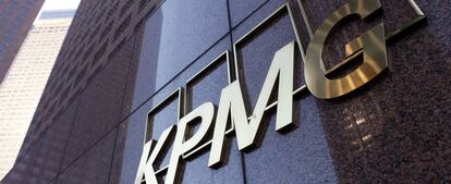 Logo de KPMG.