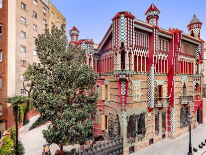 La Casa Vicens, a Gràcia.