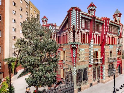 La Casa Vicens, a Gràcia.