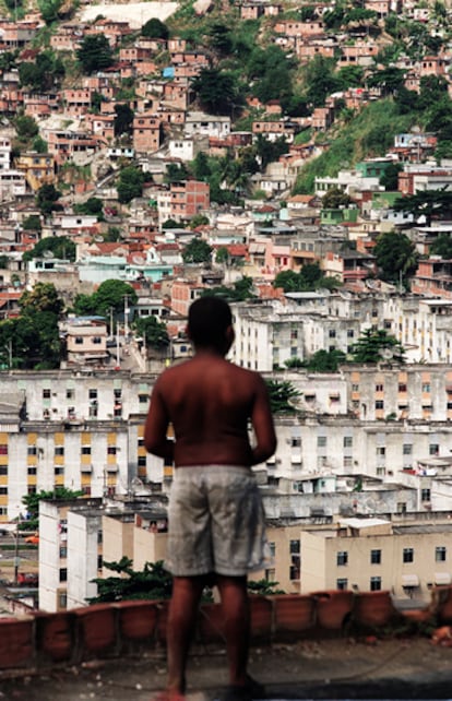 Favela Morro do Alemao, en Río de Janeiro (Mayo de 1998).