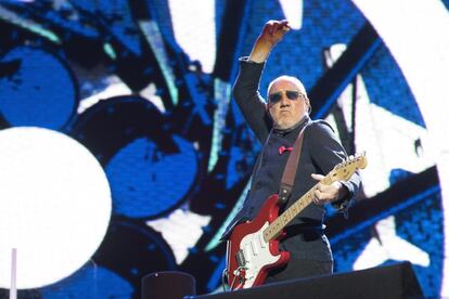 Pete Townshend guitarrista de The Who.