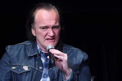 El director de cine Quentin Tarantino durante una charla en el festival de Tribeca en 2017.