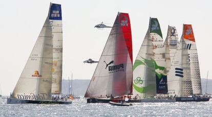 Imagen de la salida de la Volvo desde Alicante en 2008