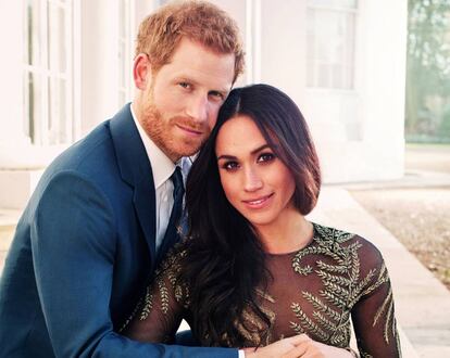 La foto oficial del compromiso de Enrique de Inglaterra y Meghan Markle.