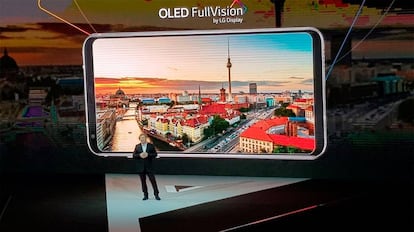 Presentación del LG V30