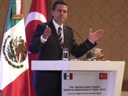 El presidente de México, el miércoles en Turquía