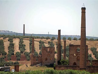 Antiguas minas de Linares (Jaén) que forman parte de las rutas.