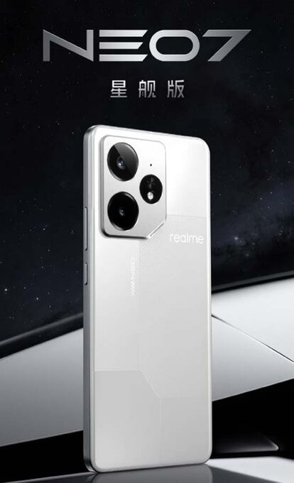 Trasera del teléfono Realme Neo7