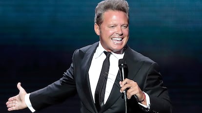 El cantante Luis Miguel, en Madrid en 2018.