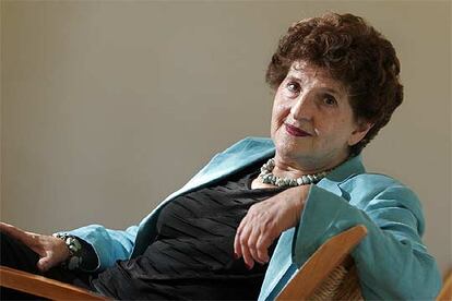 Margo Glantz, en la Residencia de Estudiantes de Madrid.