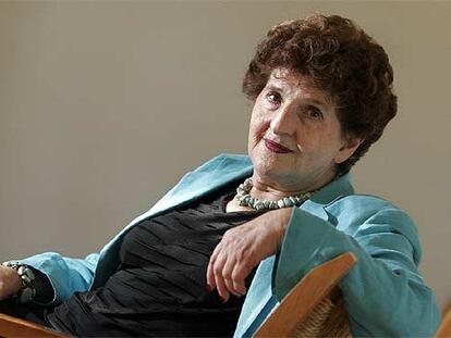 Margo Glantz, en la Residencia de Estudiantes de Madrid.