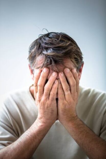 La ansiedad y la depresión de los hombres ha crecido con respecto a antes de la crisis, según un estudio reciente.
