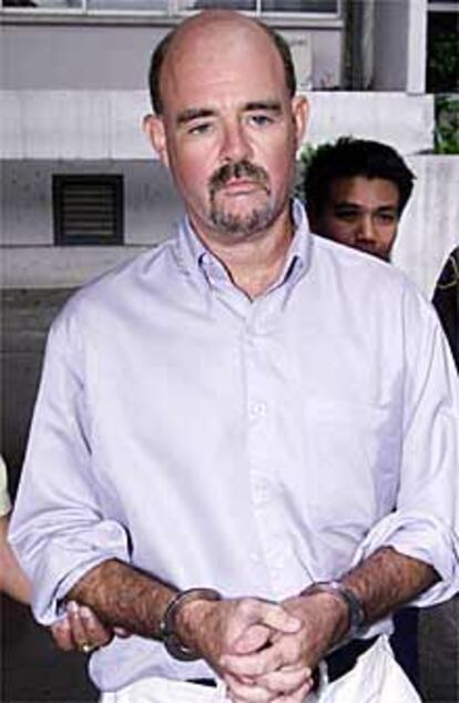 Eric Franklin Rosser, presunto pederasta detenido en Tailandia.