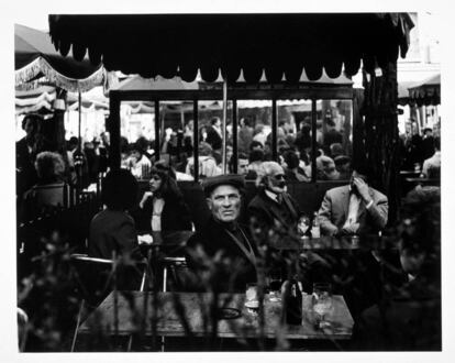 'Retrato de Tertre', París, 1962, fotografía de Gerardo Vielba Calvo. La exposición del Reina Sofía sobre el grupo Afal se encuadra dentro del certamen PHotoEspaña.