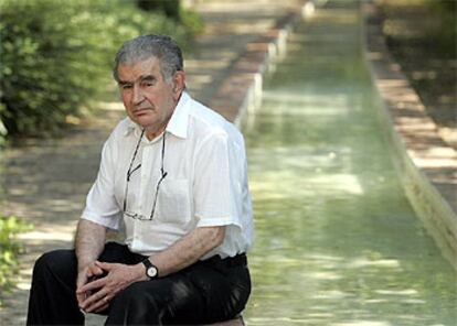 Antonio Gamoneda, en la Residencia de Estudiantes de Madrid.